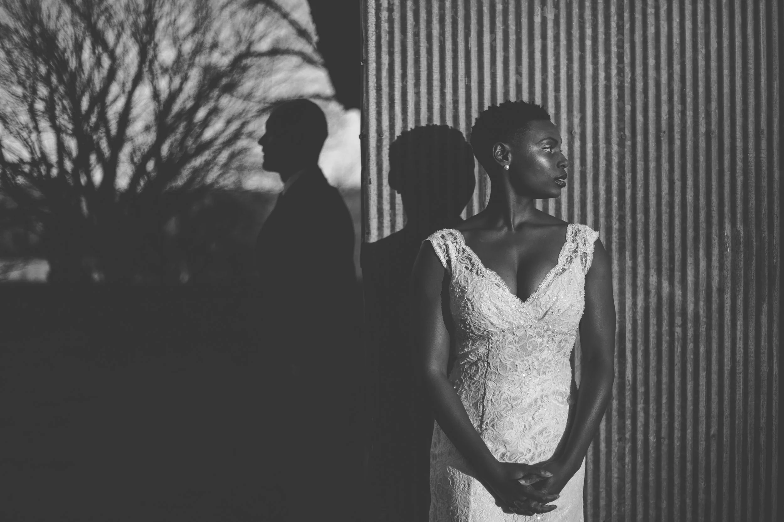 Leigh and Patrick | Post Rainy Wedding Day Portraits