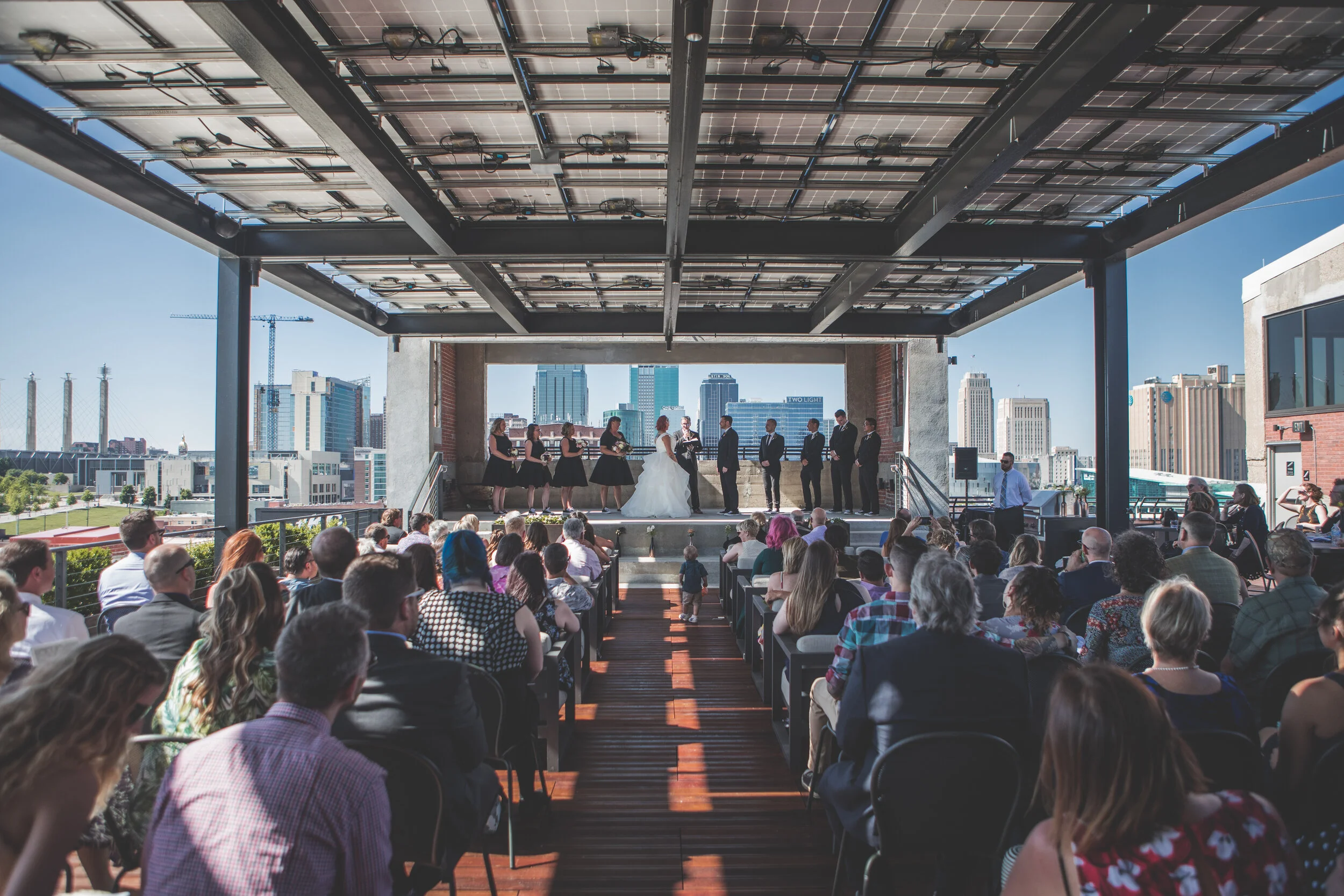 Jen and Tim | Downtown Kansas City Wedding at Corrigan Station