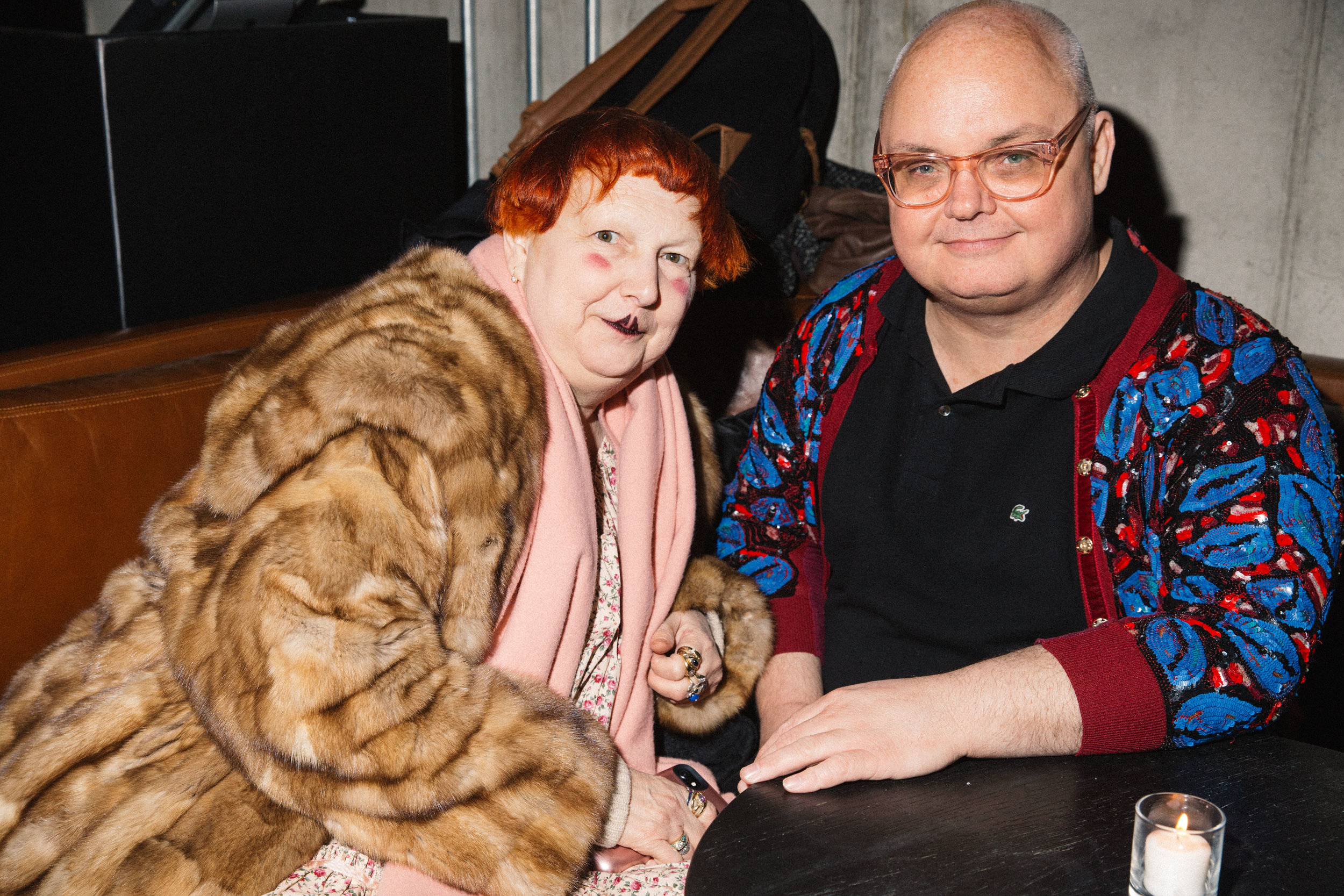 Lynn Yaeger and Mickey Boardman