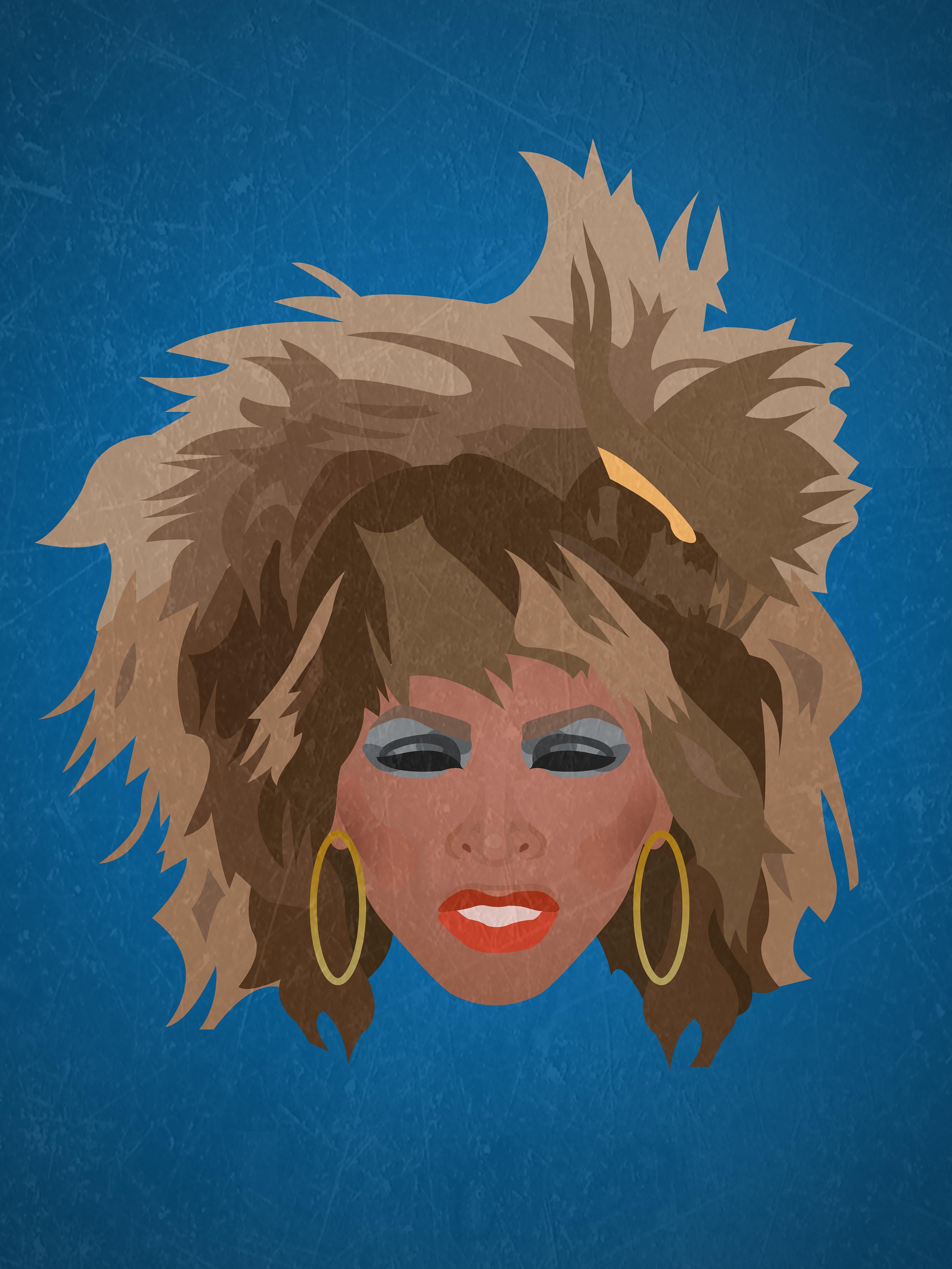 Minimalist Print inspired by Tina Turner