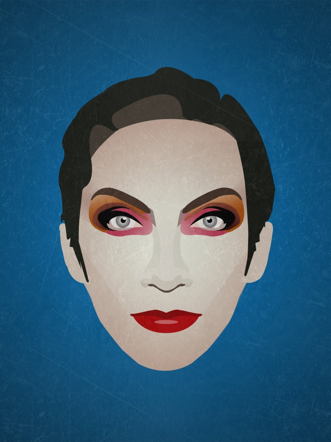 Minimalist Print inspired by Annie Lennox