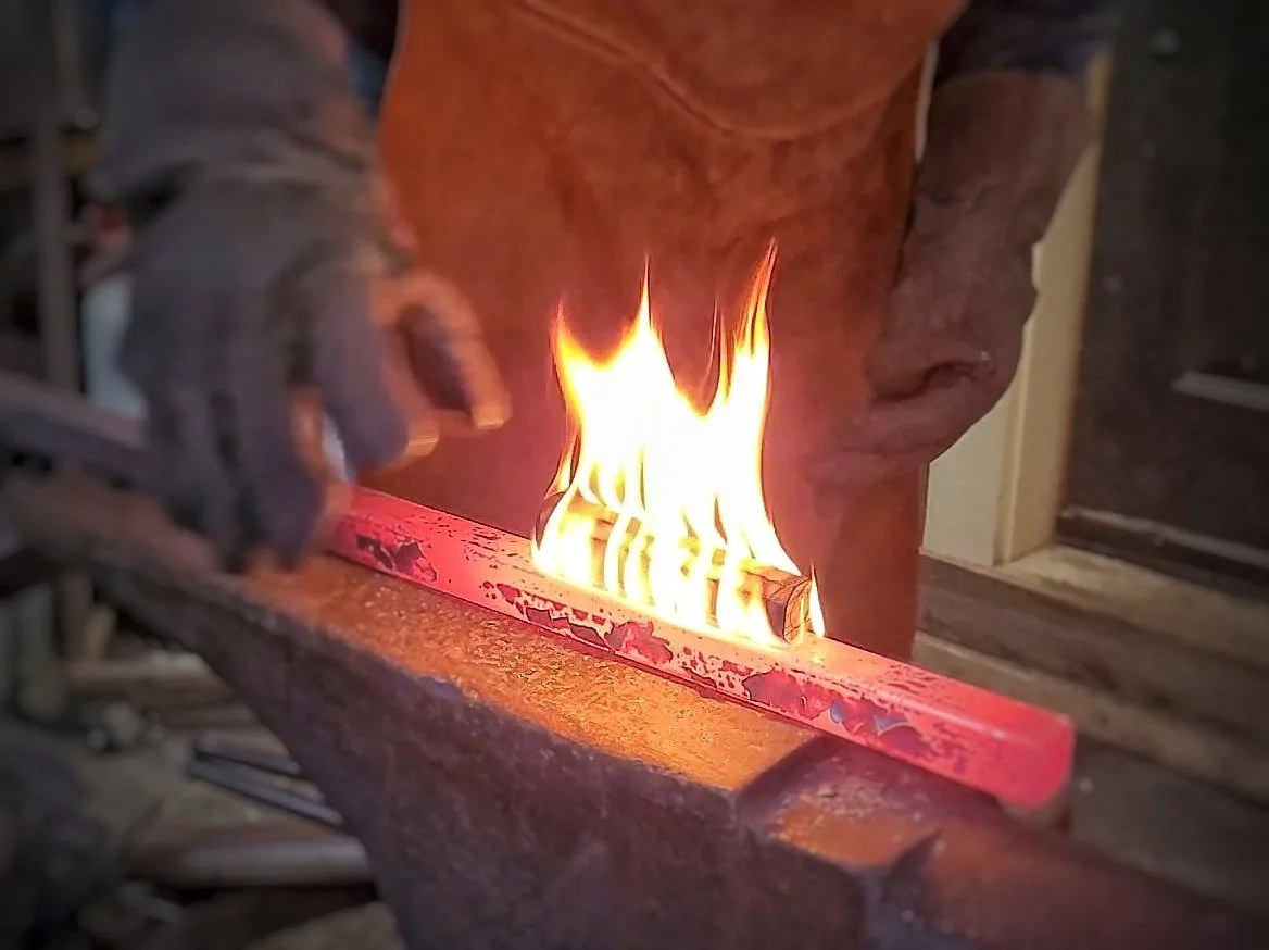 5.5" Nitro-V Utility Knife w/ shou sugi ban handle — Vachon Knives