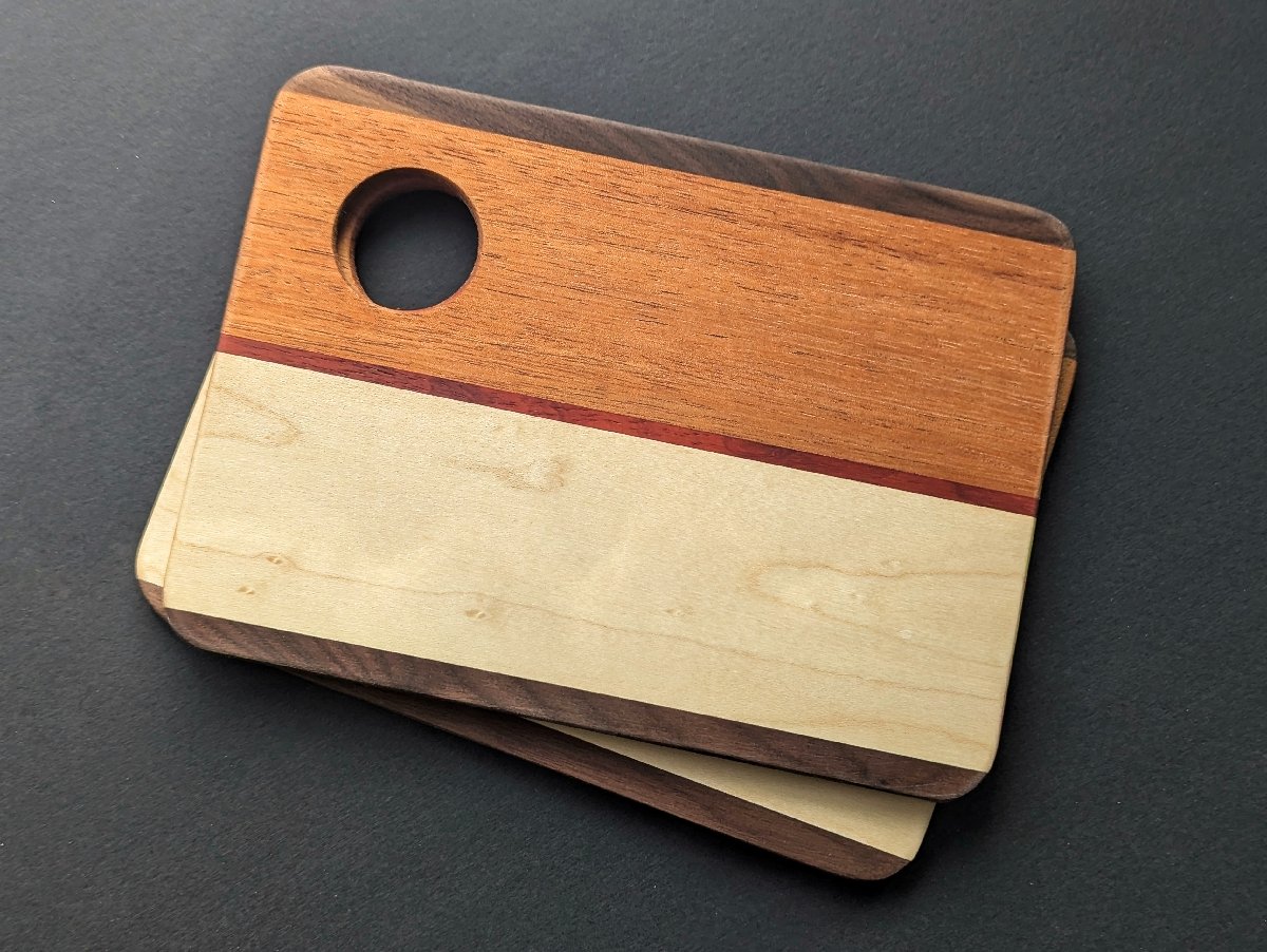 Spanish Cedar Snack Boards (set of 2)