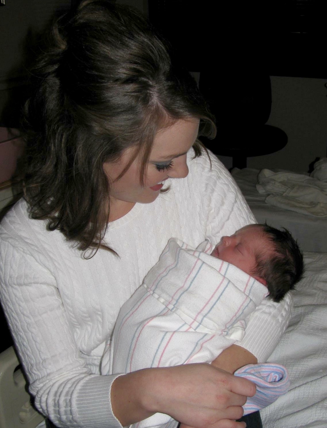 Meeting Aubrey for the first time...