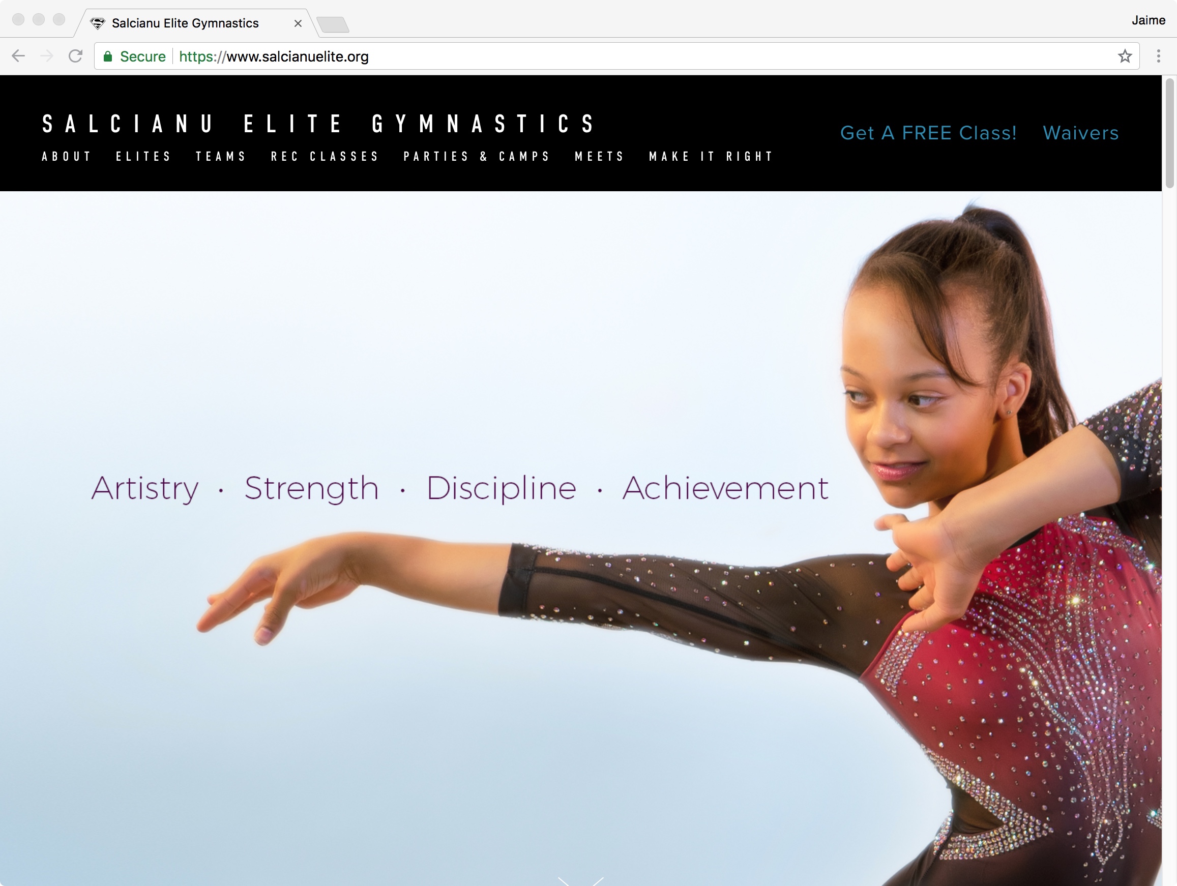 Salcianu Elite Gymnastics - Live