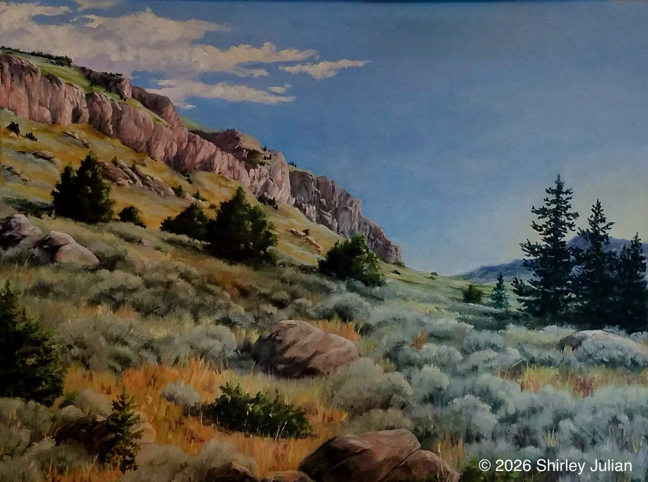 Neversink Canyon, oil on canvas, 18" x 24" (Copy)