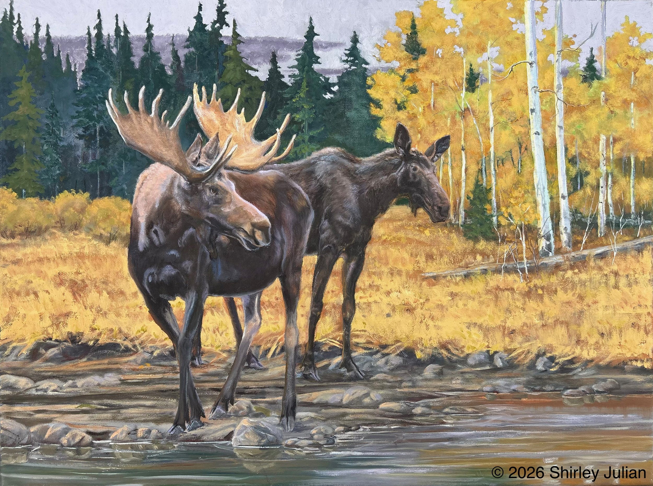 The Deuce, oil on canvas, 18" x 24", unframed, $400 (Copy)