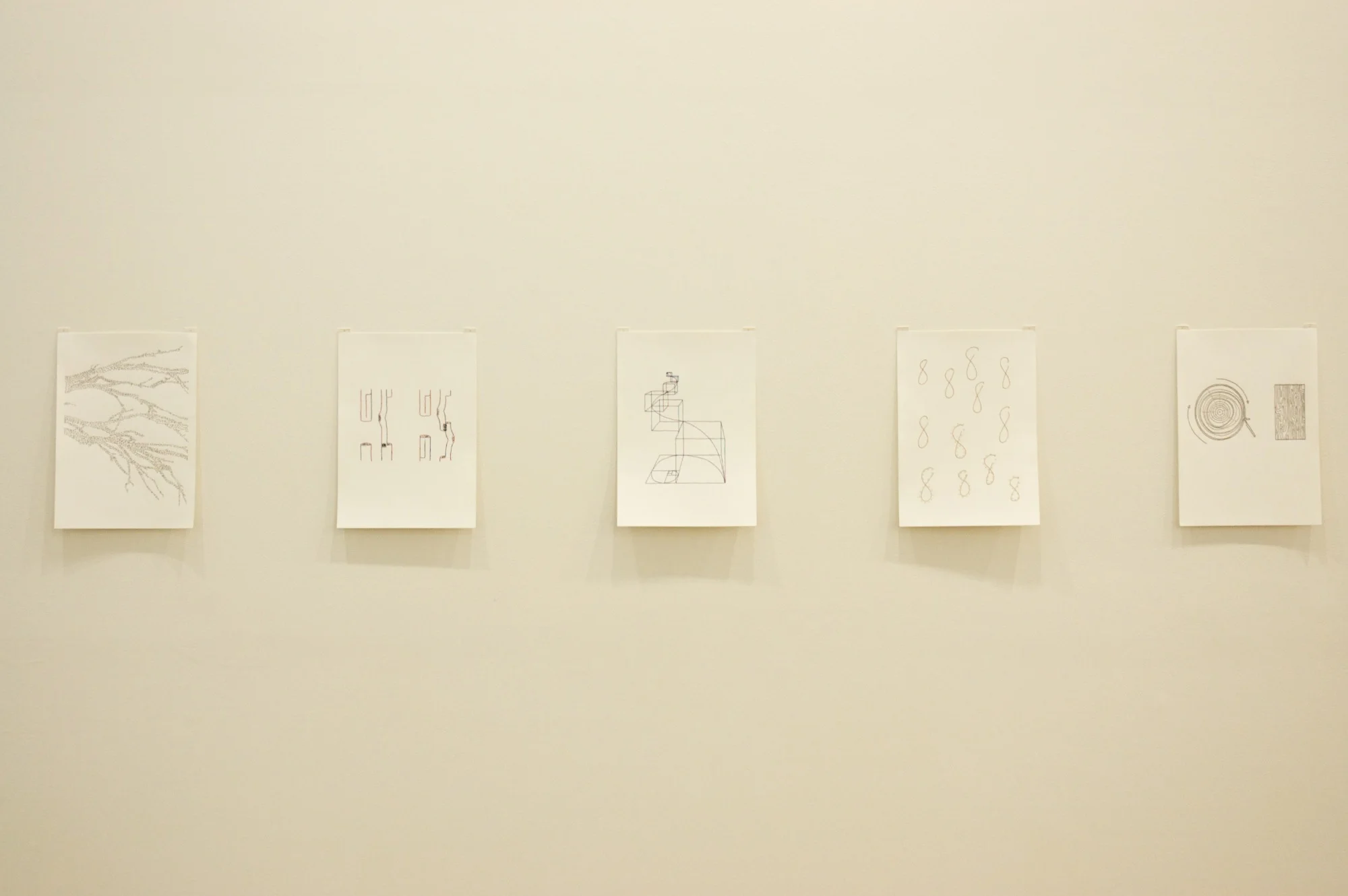 Kylie Stillman 'Over, Under, Around and Through' 2015 Installation view