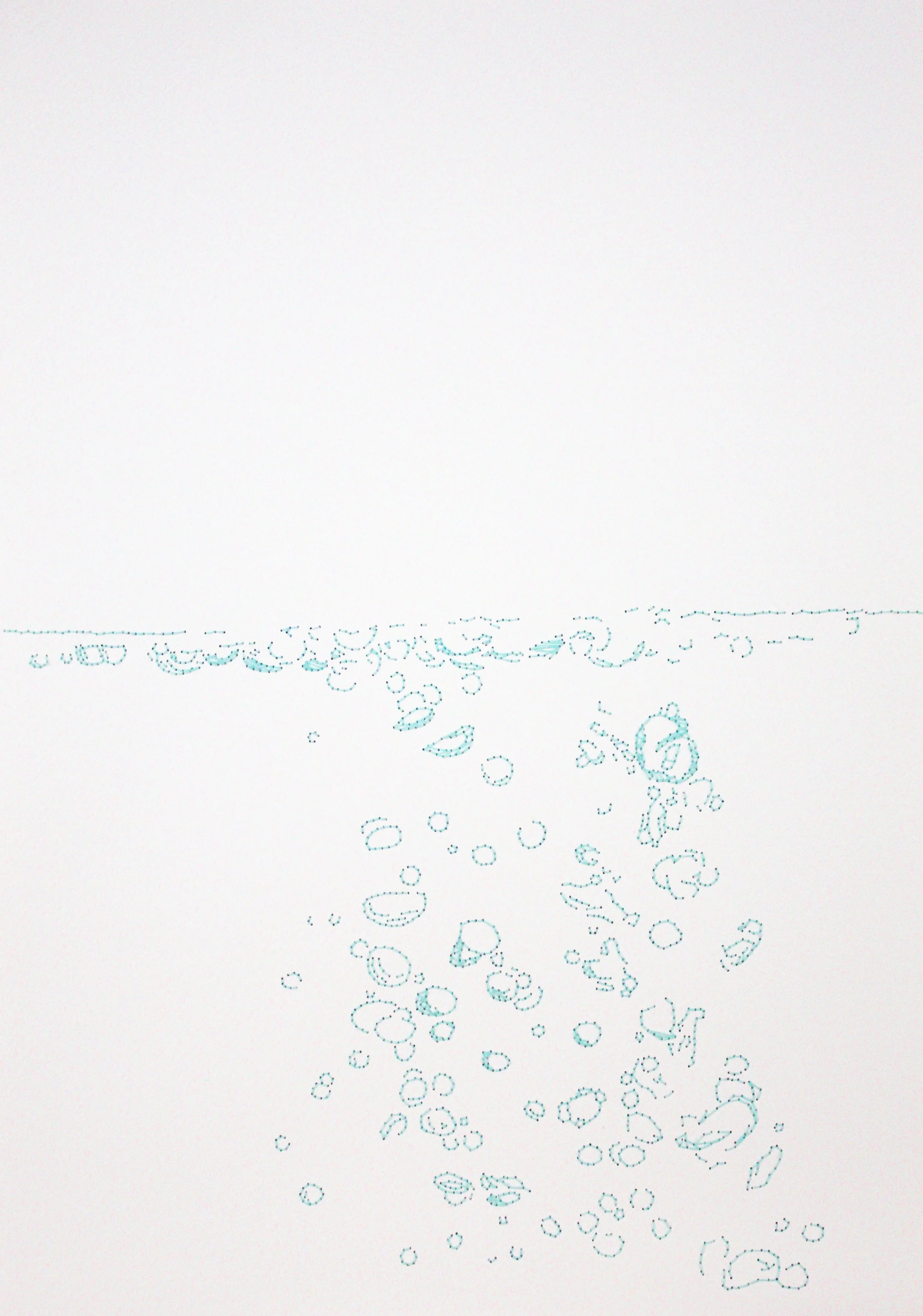 Kylie Stillman 'Effervescent Sketch' 2015