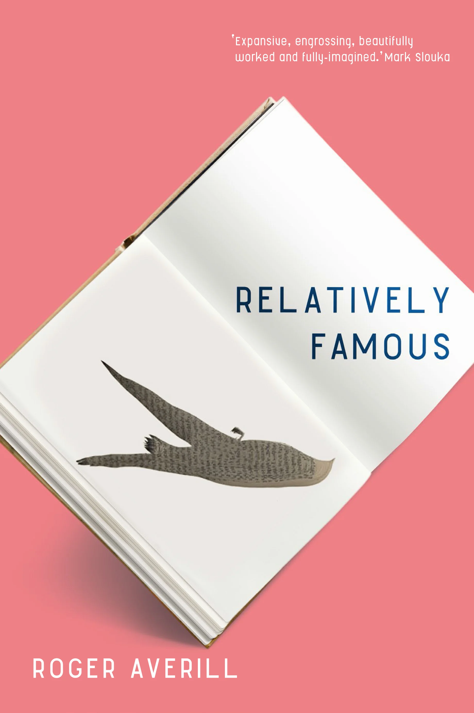 Cover artwork: Kylie Stillman 'White-throated Needletail' 2005 book carving