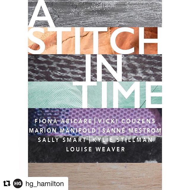 #Repost @hg_hamilton with @get_repost
・・・
&lsquo;A Stitch in Time&rsquo; will be on exhibition @hg_hamilton from 30 November 2019.
&bull;
&lsquo;A Stitch in Time&rsquo; brings together the work of seven prominent, contemporary Australian artists, eac