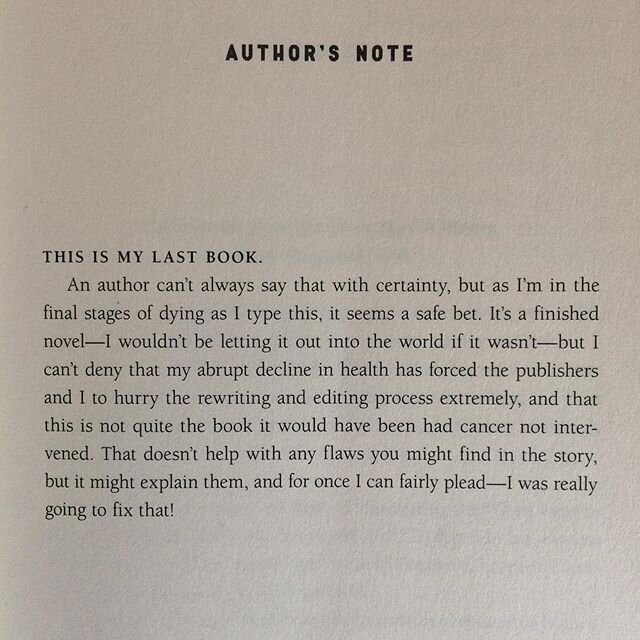 Summer reads... Andrew McGahan (1966 - 2019)