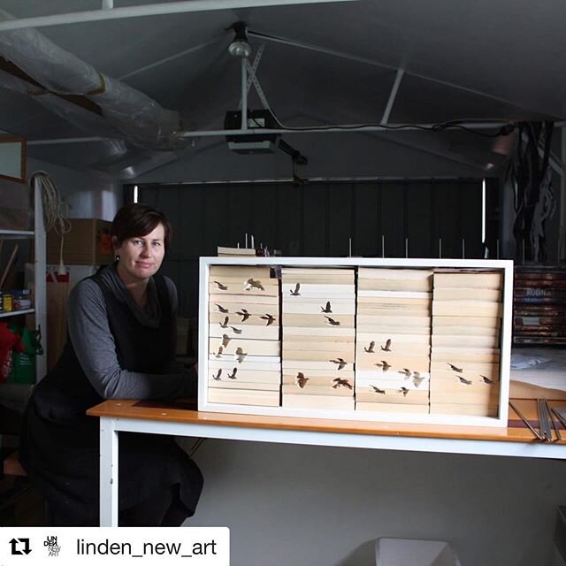 #Repost @linden_new_art with @get_repost
・・・
We asked Kylie Stillman what she had been working on recently and what had been keeping her entertained and motivated over the recent weeks. @kylie.stillman &rsquo;s solo exhibition 'The Opposite of Wild' 