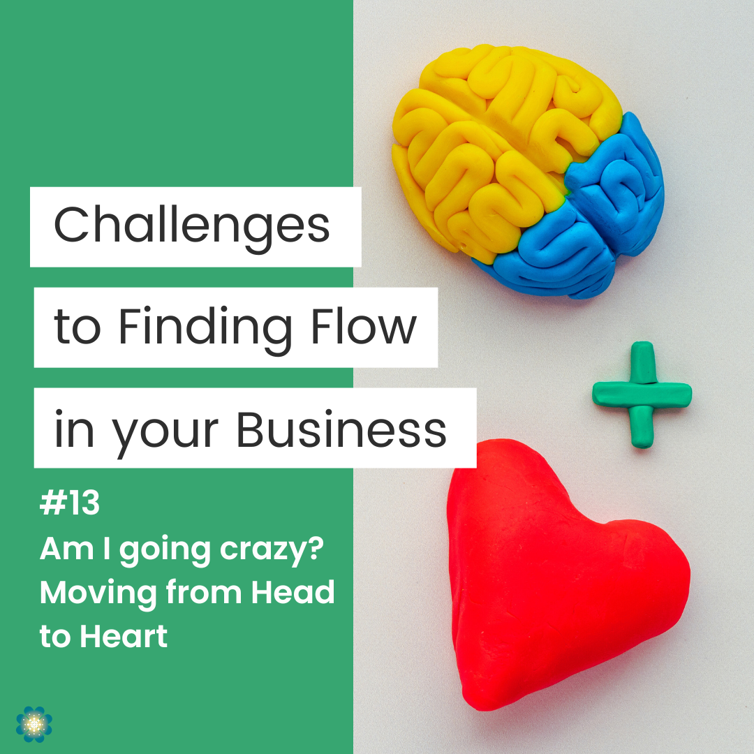 #13 Am I going crazy? Moving from Head to Heart