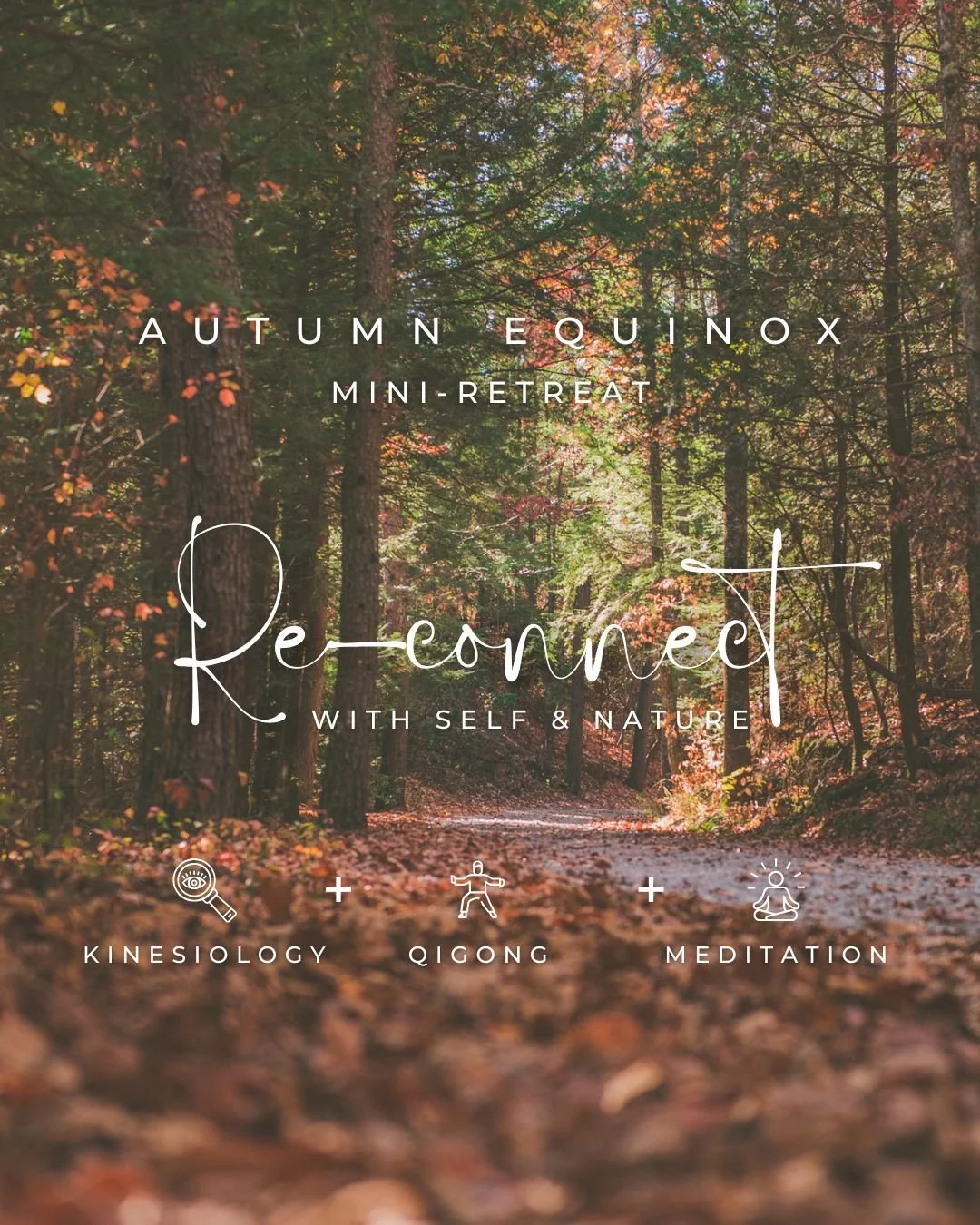 Autumn Equinox &ndash; find your balance point.

Join me for mini retreat to reconnect with yourself. Designed to bypass your self-care sabotages &ndash; in 3 hours you can reset your entire system &ndash; totally doable! 💪🏻

Your 3 Hours of bliss 