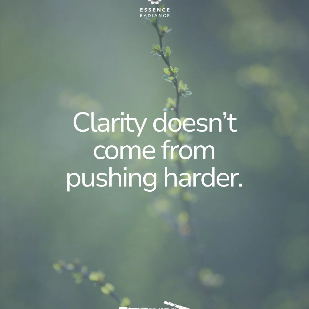 Clarity doesn&rsquo;t always come from pushing harder.

I say this as someone who&rsquo;s always pushed really hard.😂

Kinesiology has taught me so much, but I&rsquo;m most grateful for the way it has taught me how to stop pushing myself and simply 