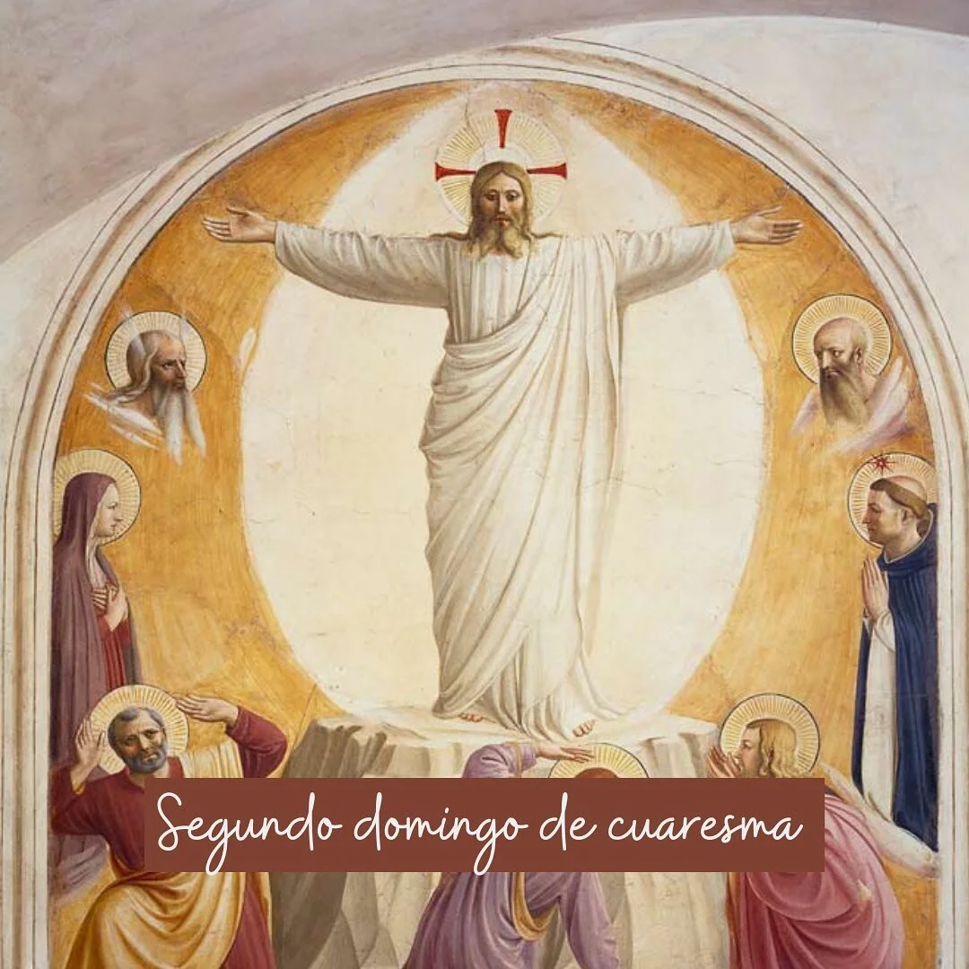 Segundo domin&oacute; de Cuaresma. Acompa&ntilde;anos en la lectura y en este tiempo especial.

#cuaresma #transfiguraciondelse&ntilde;or #transfiguraci&oacute;n