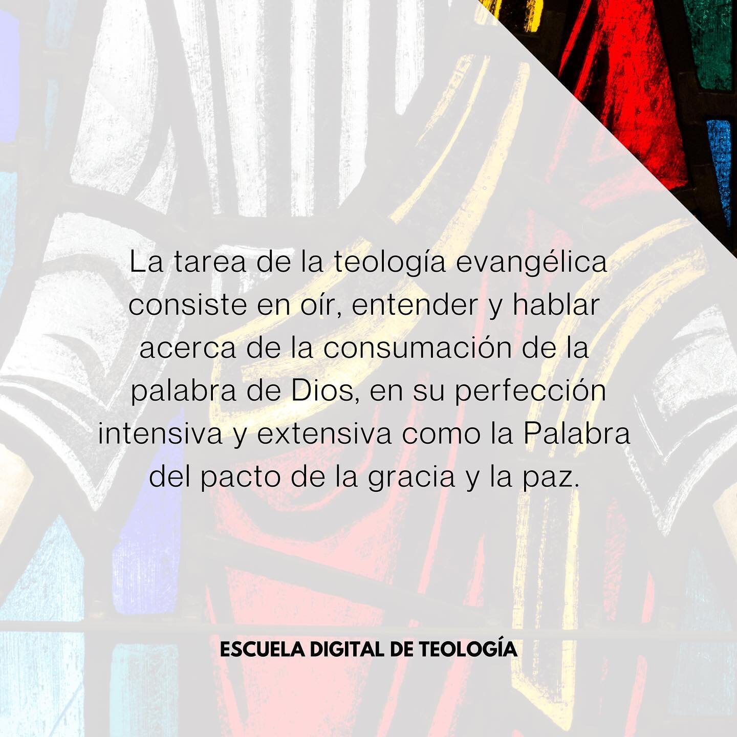 Les invitamos a seguir nuestra Escuela Digital de Teolog&iacute;a: @escueladigitaldeteologia