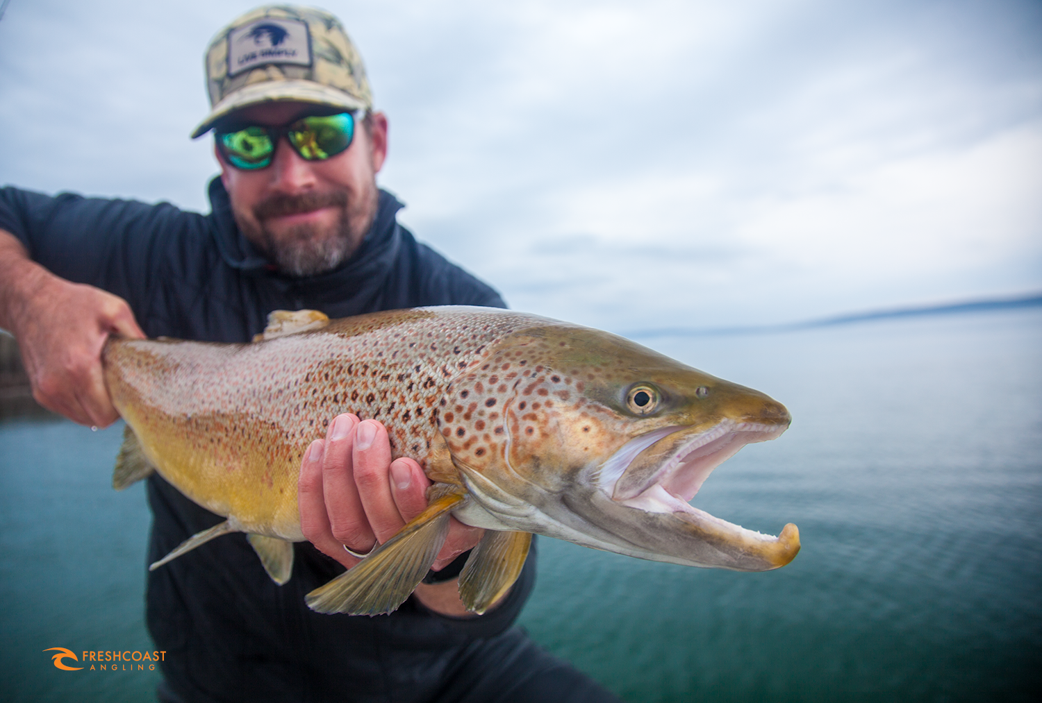 Would you believe me if I said this fish was hooked, but got off, then came back to eat again? Well it did, and there's 3 witnesses. PHOTO: CAPT. LUKE KAVAJECZ