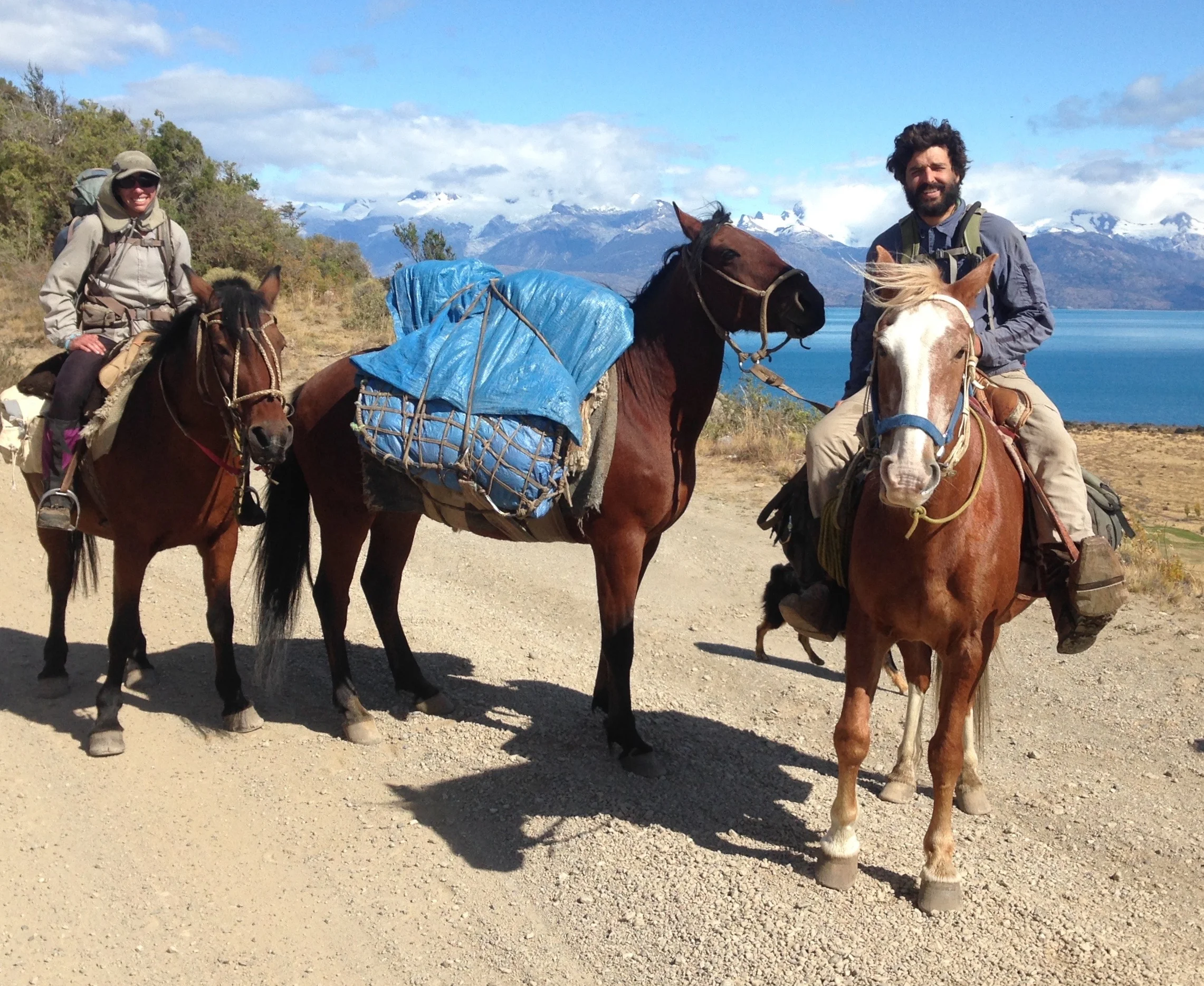 Traveling across Patagonia on horseback