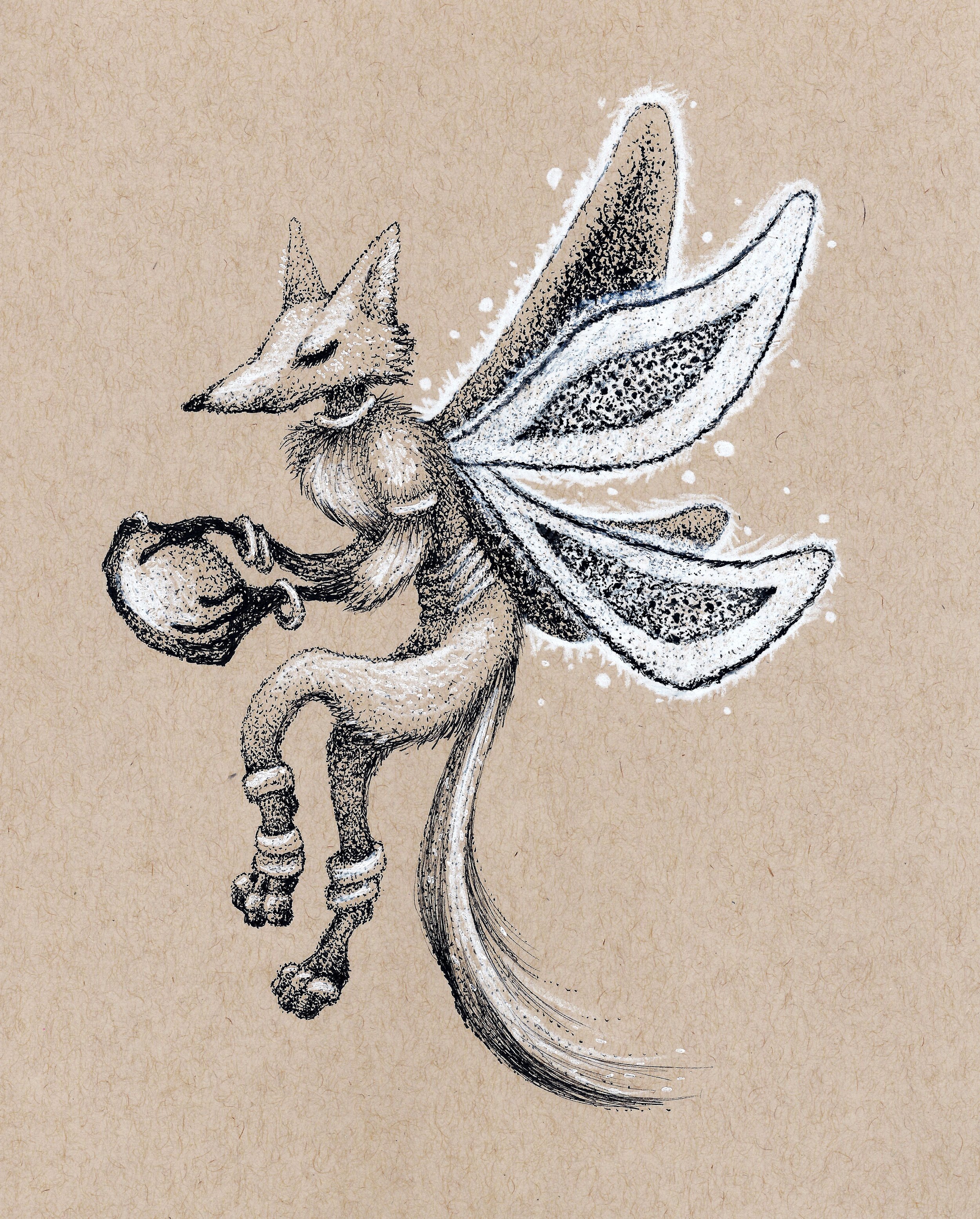  June 2023 | Ink on 8x10in Toned Paper |   Patreon Exclusive    Print  