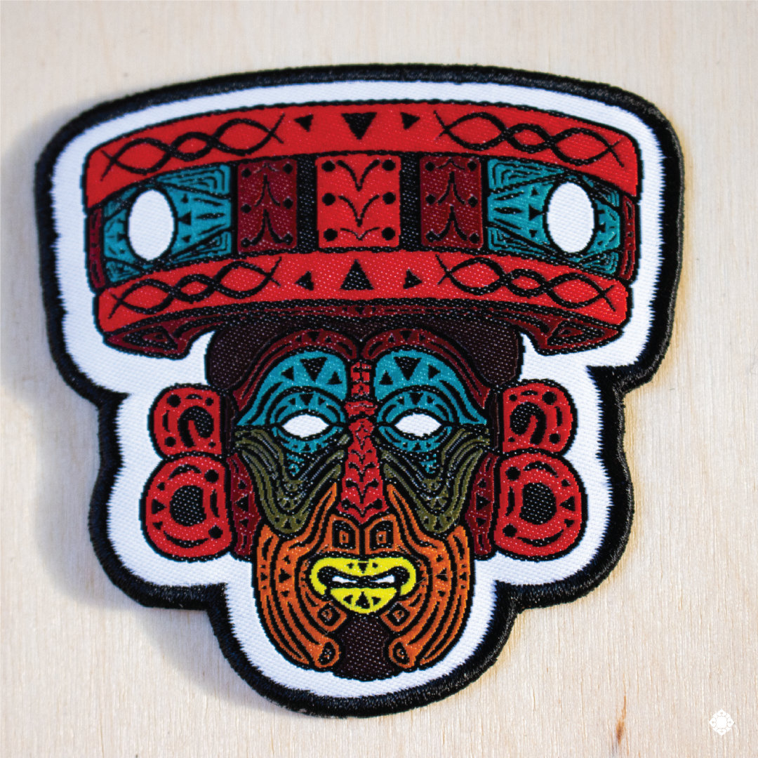 Huehueteotl Embroidered Patch