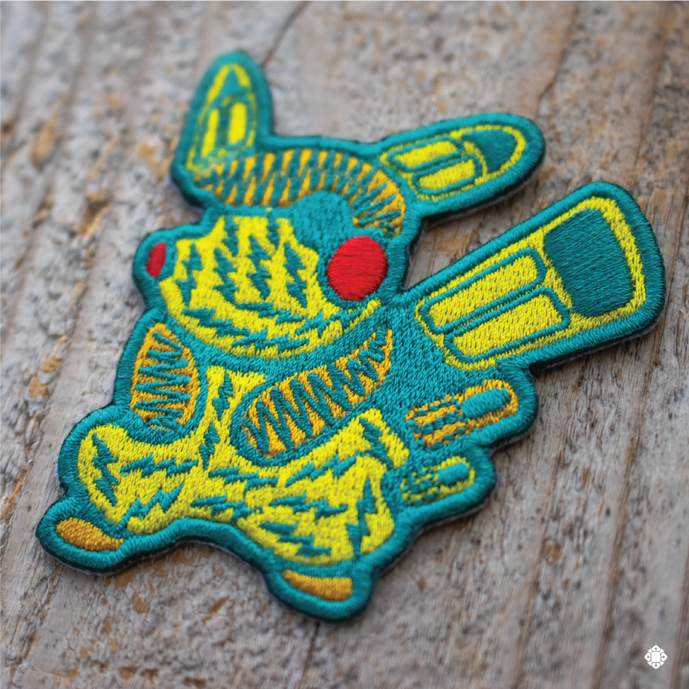 Squirtle Pokemon Embroidered Patch - EmbroSoft