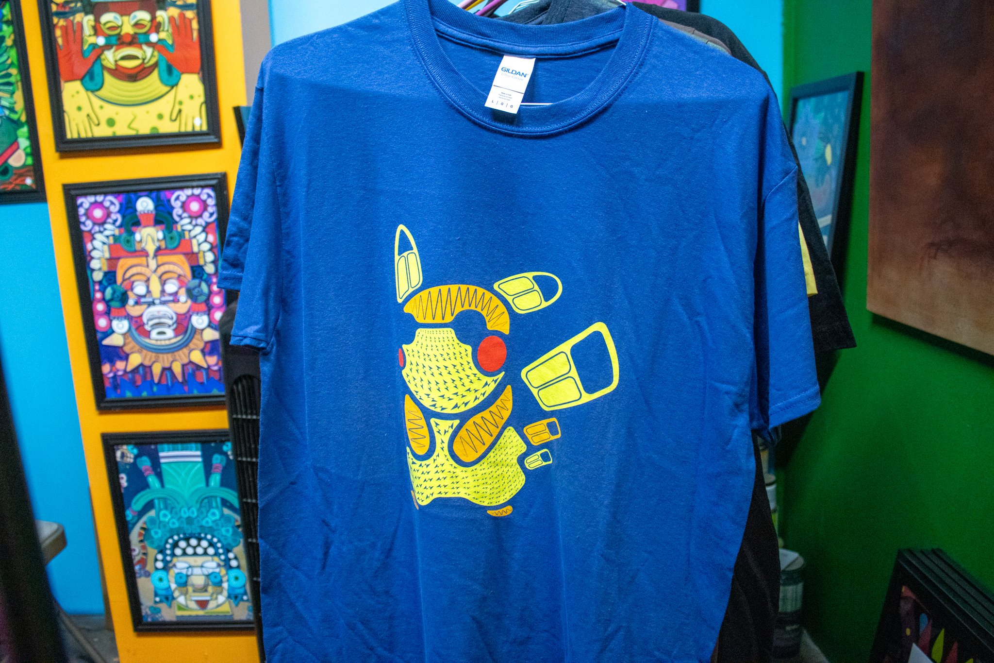 Dark Blue Pikachu