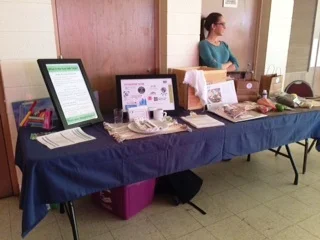 March 21st Tabling at Urban Roots: obtaining feedback about the meal kits and recruiting possible participants