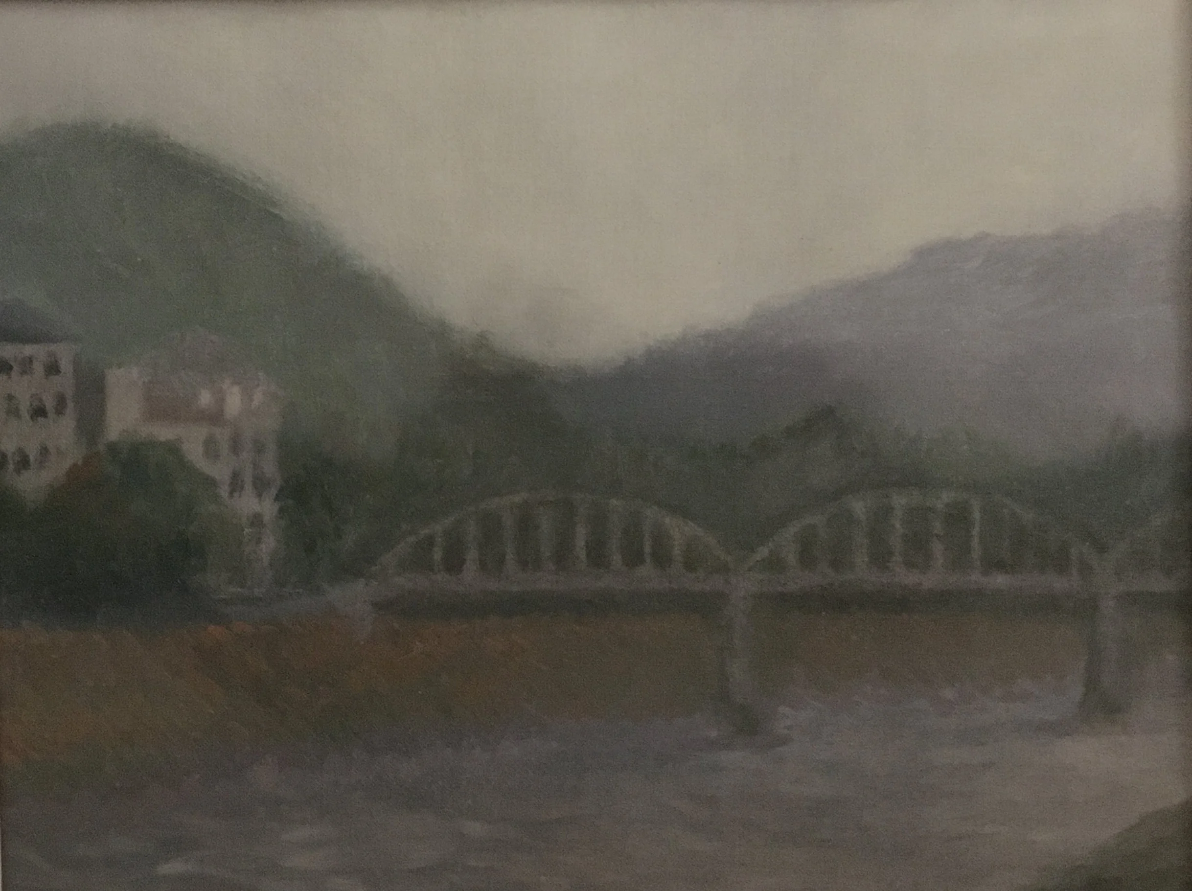  Salzburg, Austria, oil on canvas 