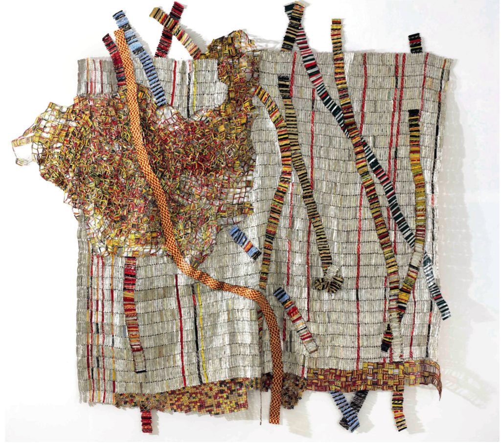 El Anatsui, Earth Developing More Roots (2011). Courtesy Sotheby’s.