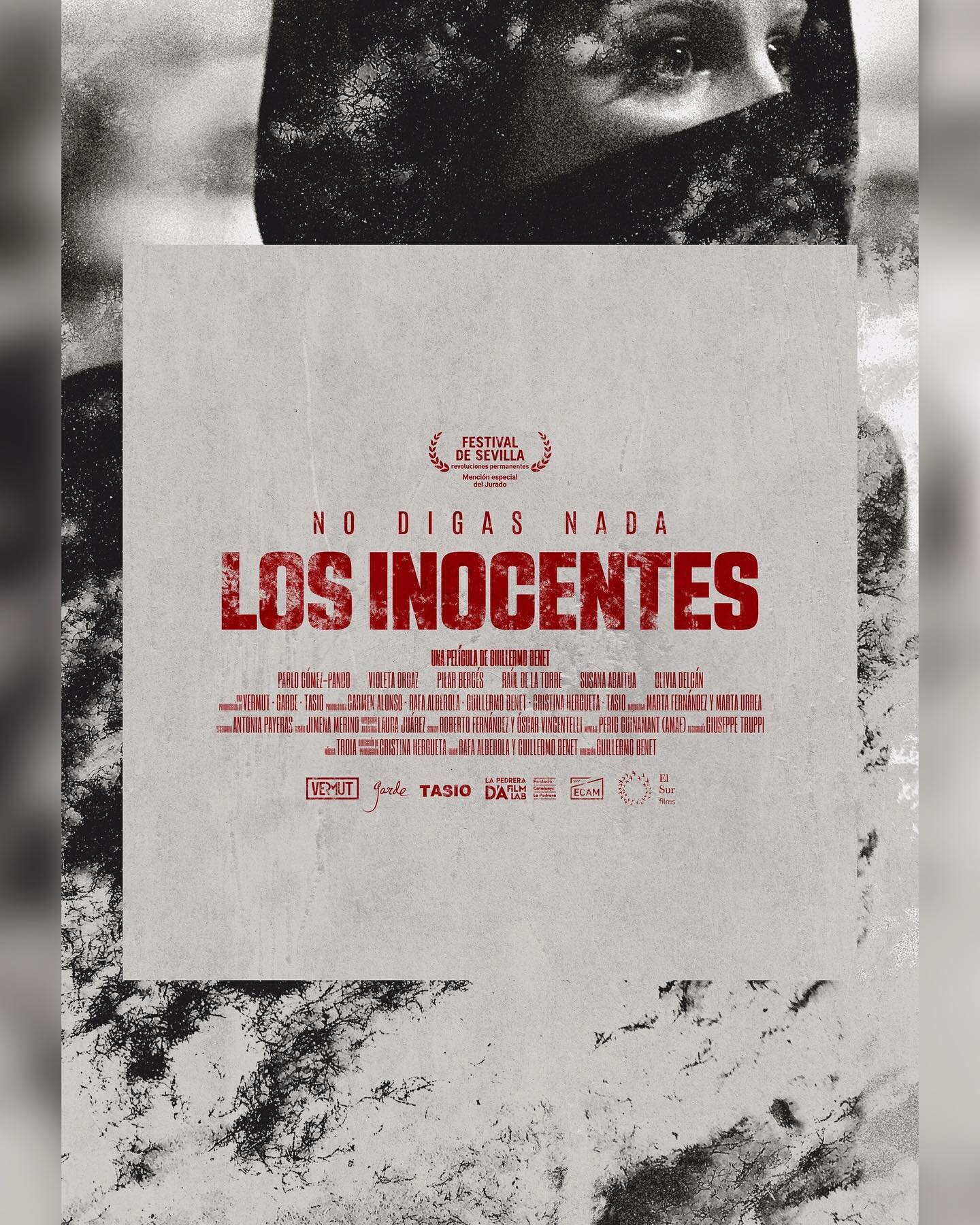 Este es el cartel que he diseñado para @los_inocentesfilm que SE ESTRENA EN SALAS el PRÓXIMO 12 de MARZO 🔥
Una película cuadrada dirigida por @guillermobenet y escrita por @rafa.alberola y @guillermobenet

#LosInocentes #film #filmposter #moviepo