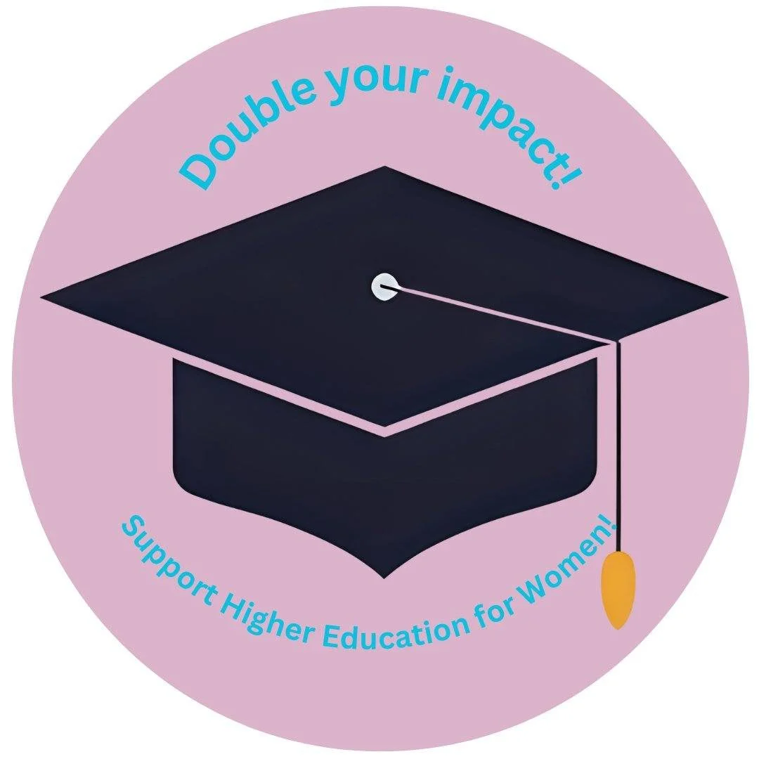 💥 Your gift on Sept 25 could go even further!
Thanks to matching donations from our board of directors, your Give More 24! donation will be doubled—helping us fund even more scholarships for women determined to rise.
📌 RSVP now → https