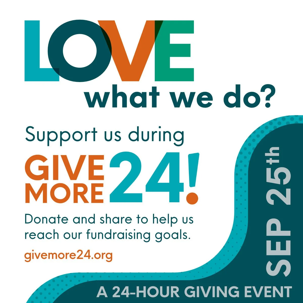 Your early RSVP = more women empowered. 💛
When you RSVP to our Give More 24! event and follow us on social media, you help spread the word—reaching more people and funding more scholarships.
This is how we create more stories like Maria&rsqu