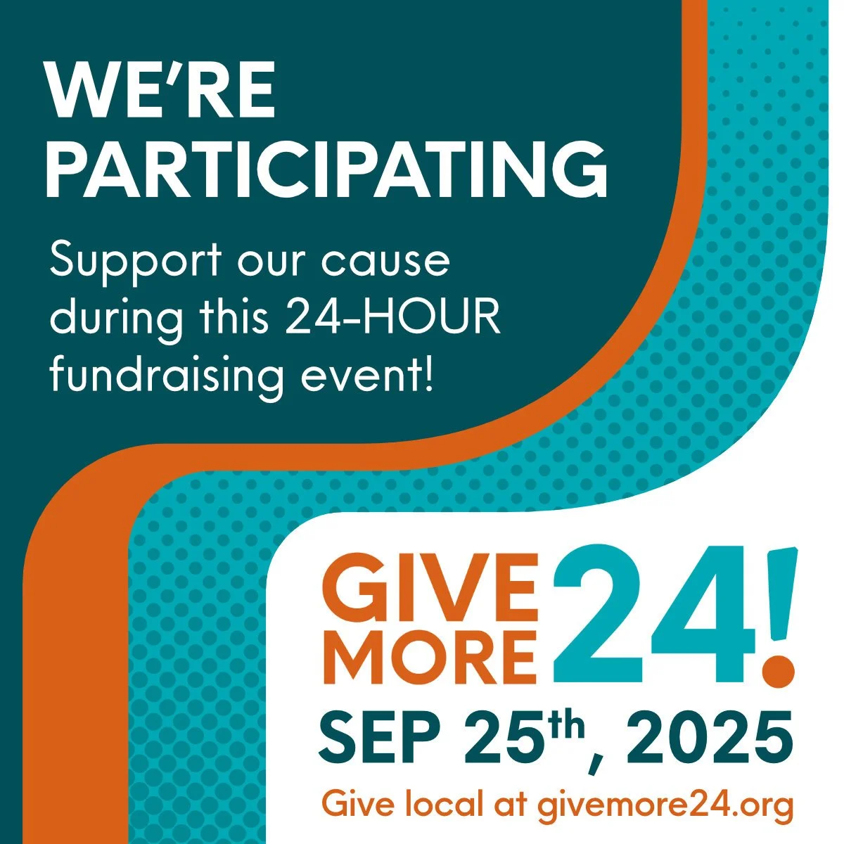 📣 Big news! Woman of Wonder is joining Give More 24! 🎉
On Wednesday, Sept 25, our community will come together for 24 hours of generosity—supporting scholarships that empower women to transform their futures through higher education.
Mark y