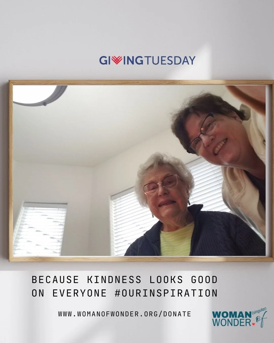 We could say a lot about Wilma Doane (the person who inspired Woman of Wonder) and her daughter ( @caroldoane , our founder), but let's just look at their smiling faces and say thank you for creating something amazing and fun. And I don't know who to