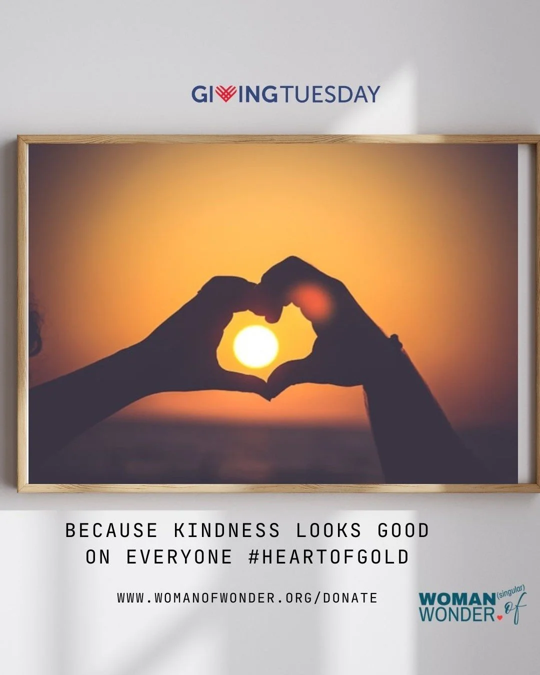 As the sun sets on #GivingTuesday, our hearts are absolutely full. 🌅💜 Today, you showed up. You donated $10, $25, $50, $100&mdash;whatever you could give.  You shared our posts with your friends.  You laughed at our video reels about abs and sweate