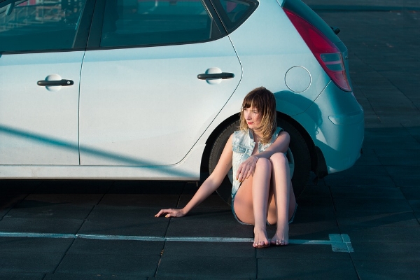 When you lock yourself out of your car, you might even be barefoot.
