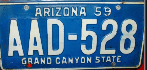 Give the old license plate to the seller. It might be worth a partial refund to him.