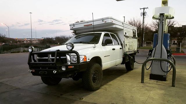 I live, I die, I live again. The Mule's back from surgery, complete with a new fuse box. Here's to the next 320,000 miles. #bowmanodyssey #cummins #ramtrucks #fourwheelcampers