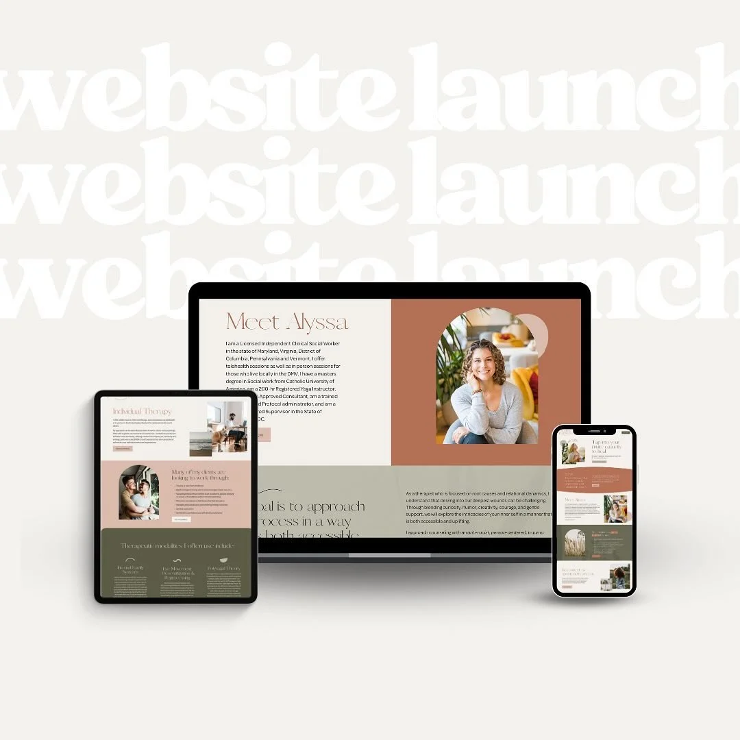 Tap into your innate capacity to heal ✨✨. Introducing Healing Pathways online portal. This customized branding + web project had us building off a grounded and earthy feeling through the branding and site visuals.

Alyssa is a warm and down to earth 
