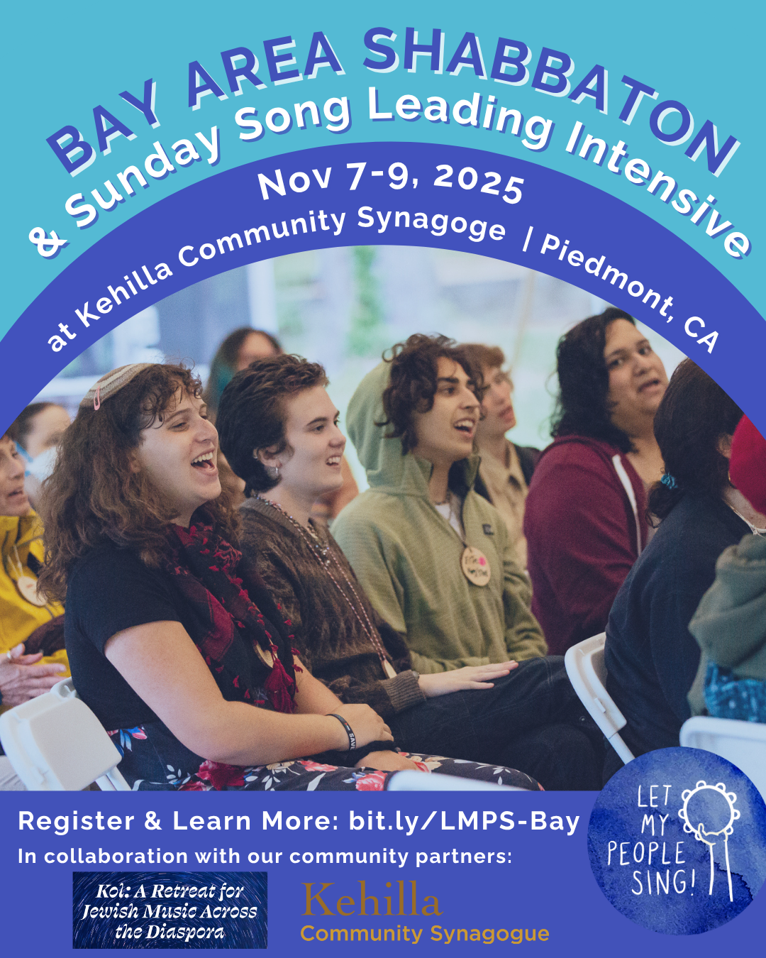 Bay Area Shabbaton & Sunday Song Leading Intensive