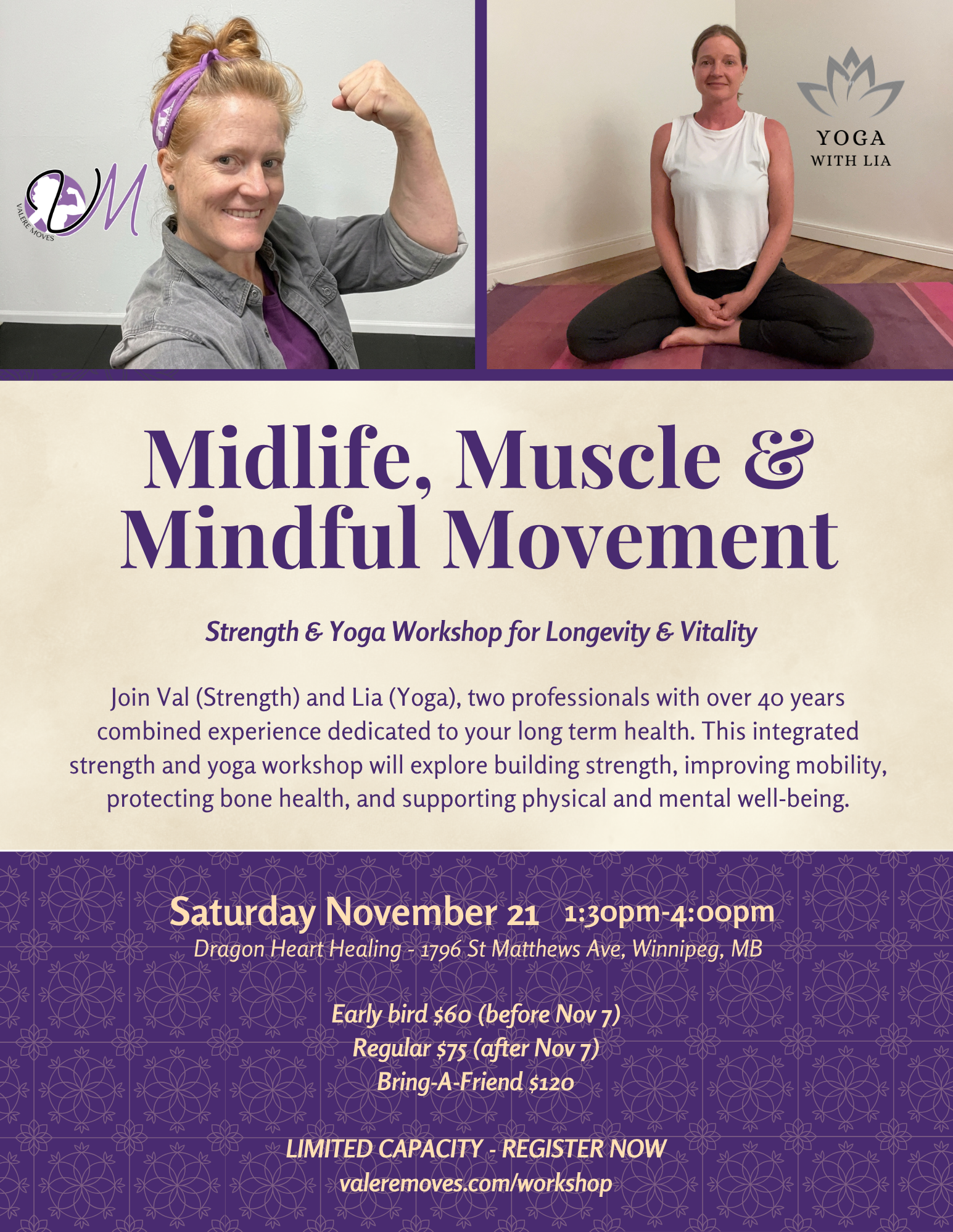 Midlife, Muscle &amp; Mindful Movement