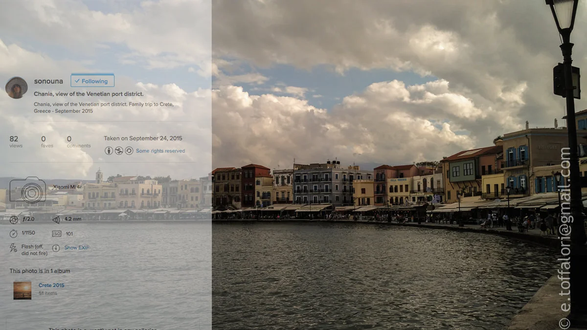 Chania, view of the Venetian port district.