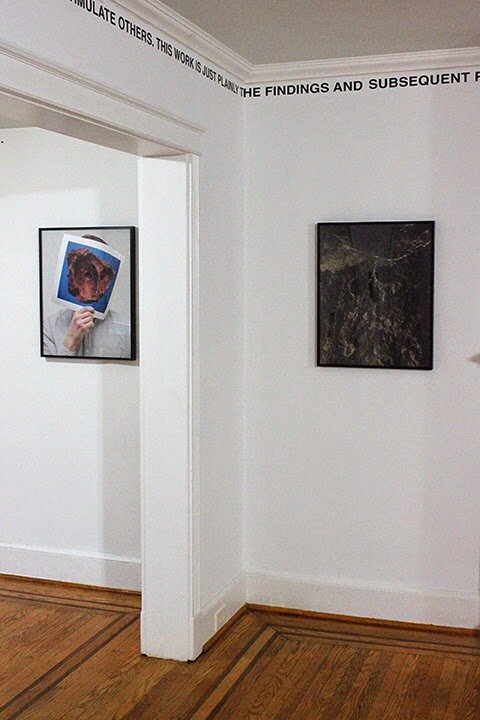  [left]&nbsp; Self Portrait as a Gibeon Meteorite&nbsp; (archival pigment print)&nbsp;2013, [right]&nbsp; Portrait of Ahnighito&nbsp; (archival pigment print)&nbsp;2014&nbsp; 