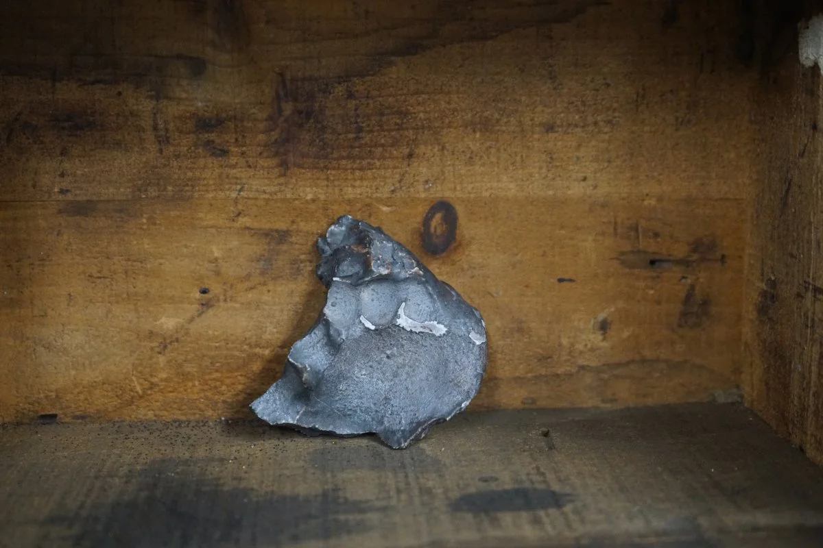  Dakota Parkinson   another step across the rubicon   2023. Clay, performance remnant, woodfired. 