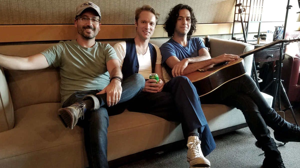 Rob Andre, Remy Pettygrove & Joe Shadid recording "The Juice" @ Audiotree