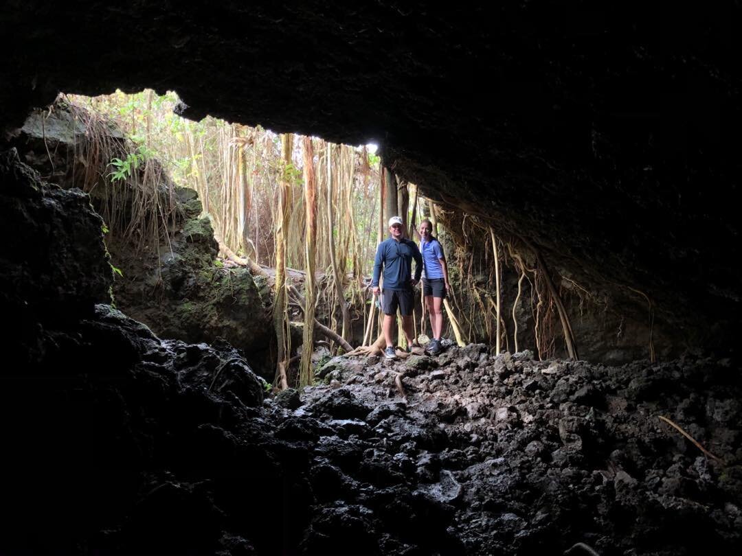 This is my spot to show friends who have never seen a lava tube.  #lava #tubes #tour #hike #climb #caves