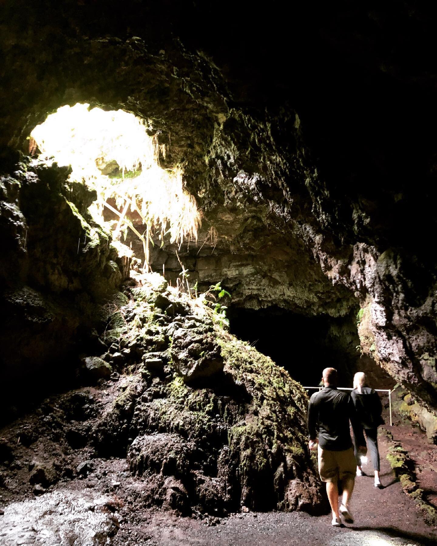 Had a great time with this couple today exploring Maui&rsquo;s largest lava tube. One of the many highlights of the day.