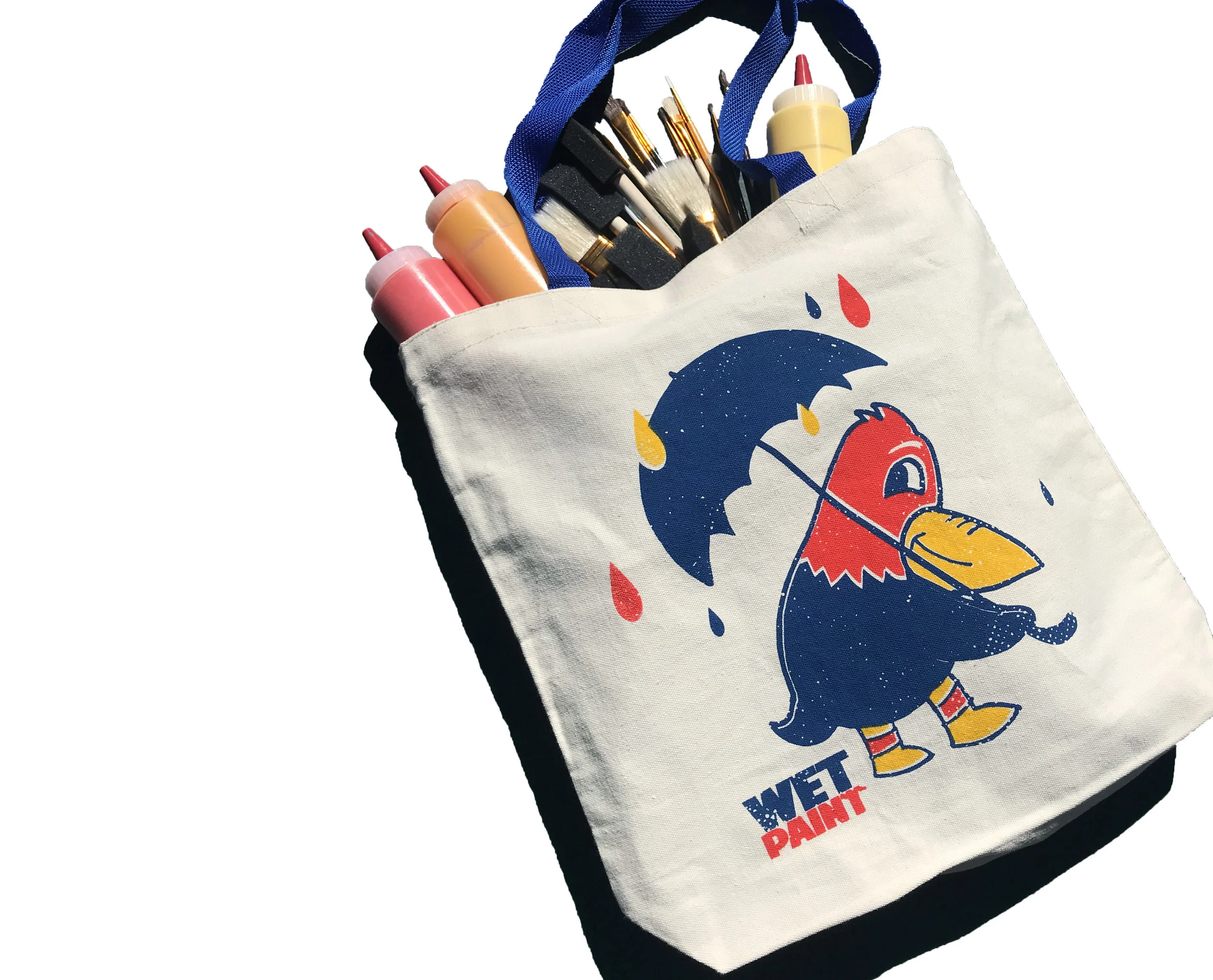 On Press with Wet Paint